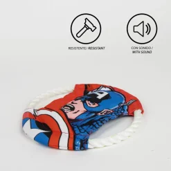 Marvel® Captain America Reb Frisbee Hundelegetøj