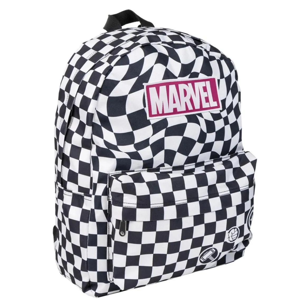 Marvel® Skoletaske Sort/Hvid
