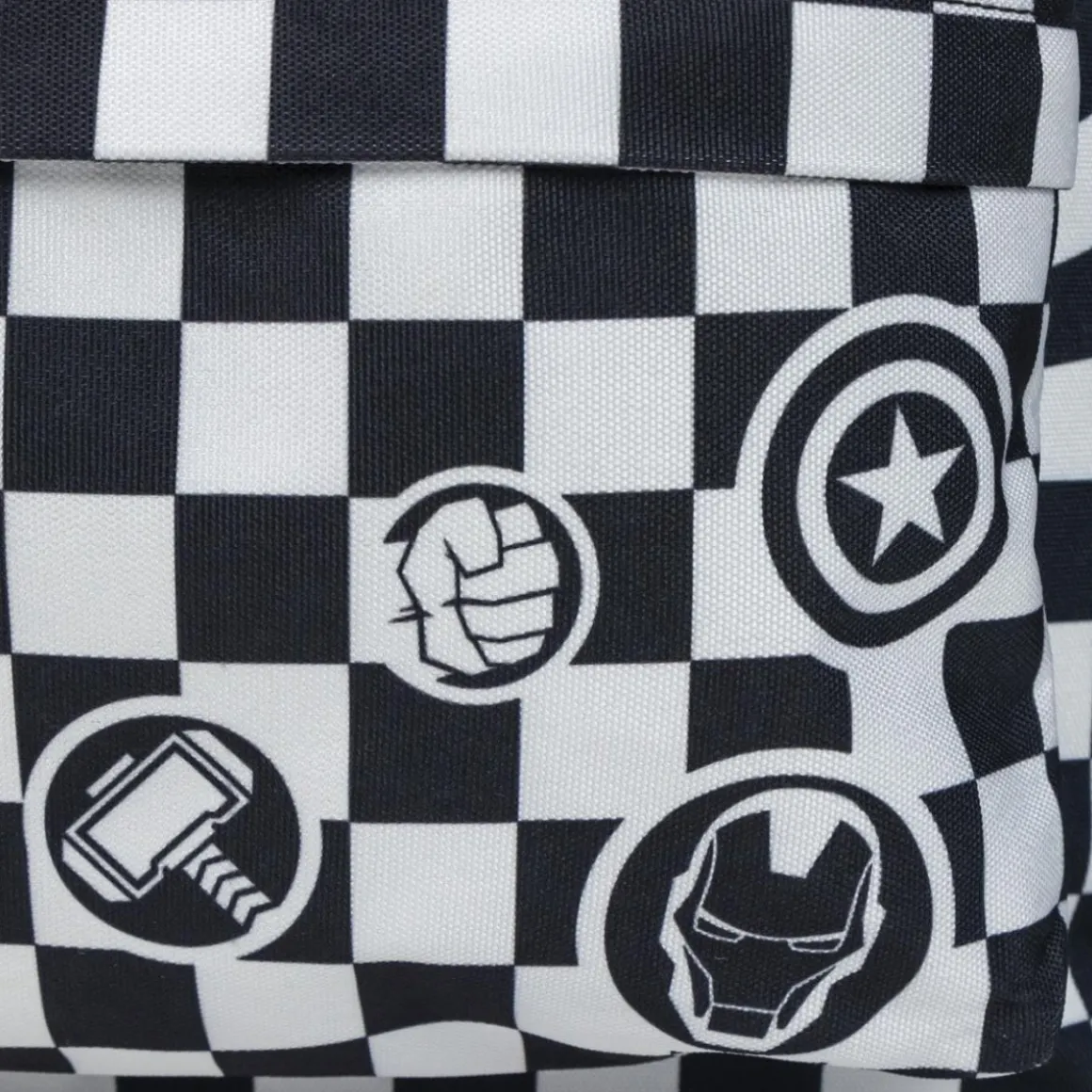 Marvel® Skoletaske Sort/Hvid