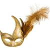 Maskerade Øjenmaske Guld