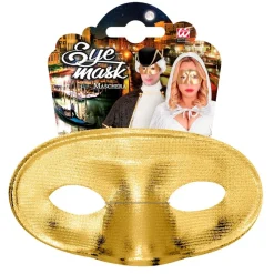 Maskerade Øjenmaske Guld