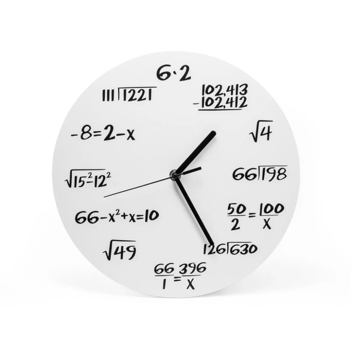 Matematik Formler Vægur Hvid