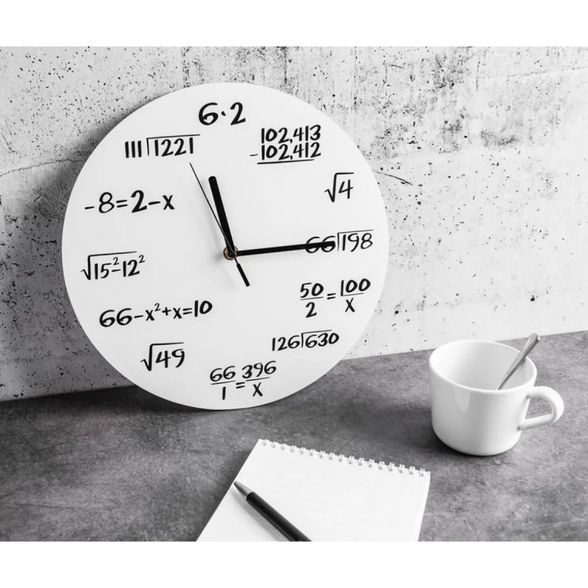 Matematik Formler Vægur Hvid
