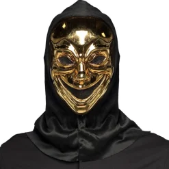 Mefisto Djævle Maske Guld
