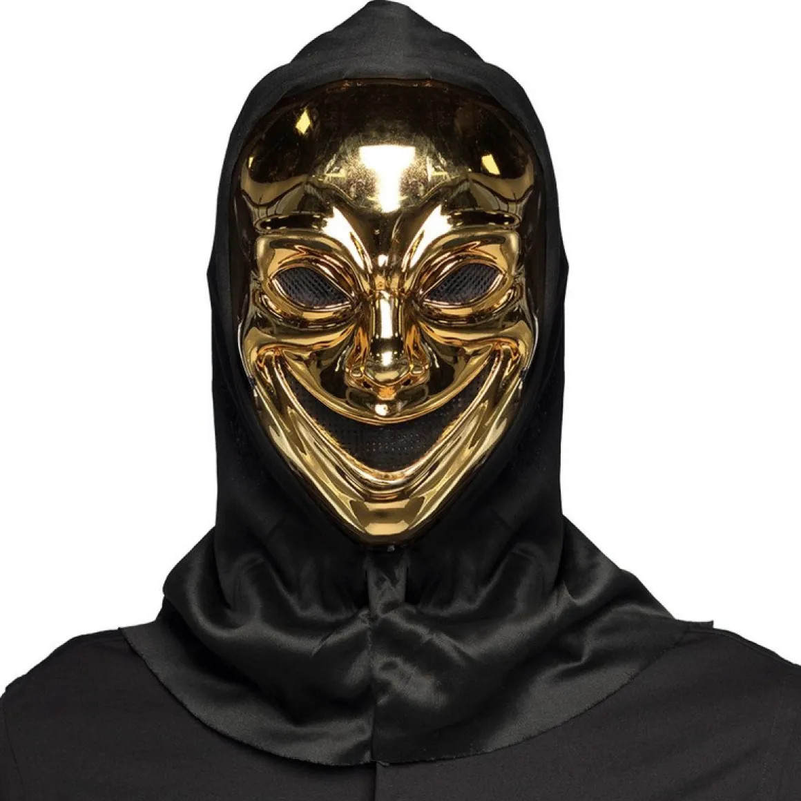 Mefisto Djævle Maske Guld