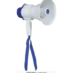 Megafon Hvid/Blå