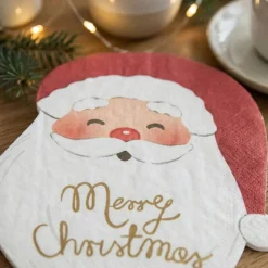 Merry Christmas Julemand Servietter