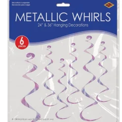 Metalliske Swirls Orange