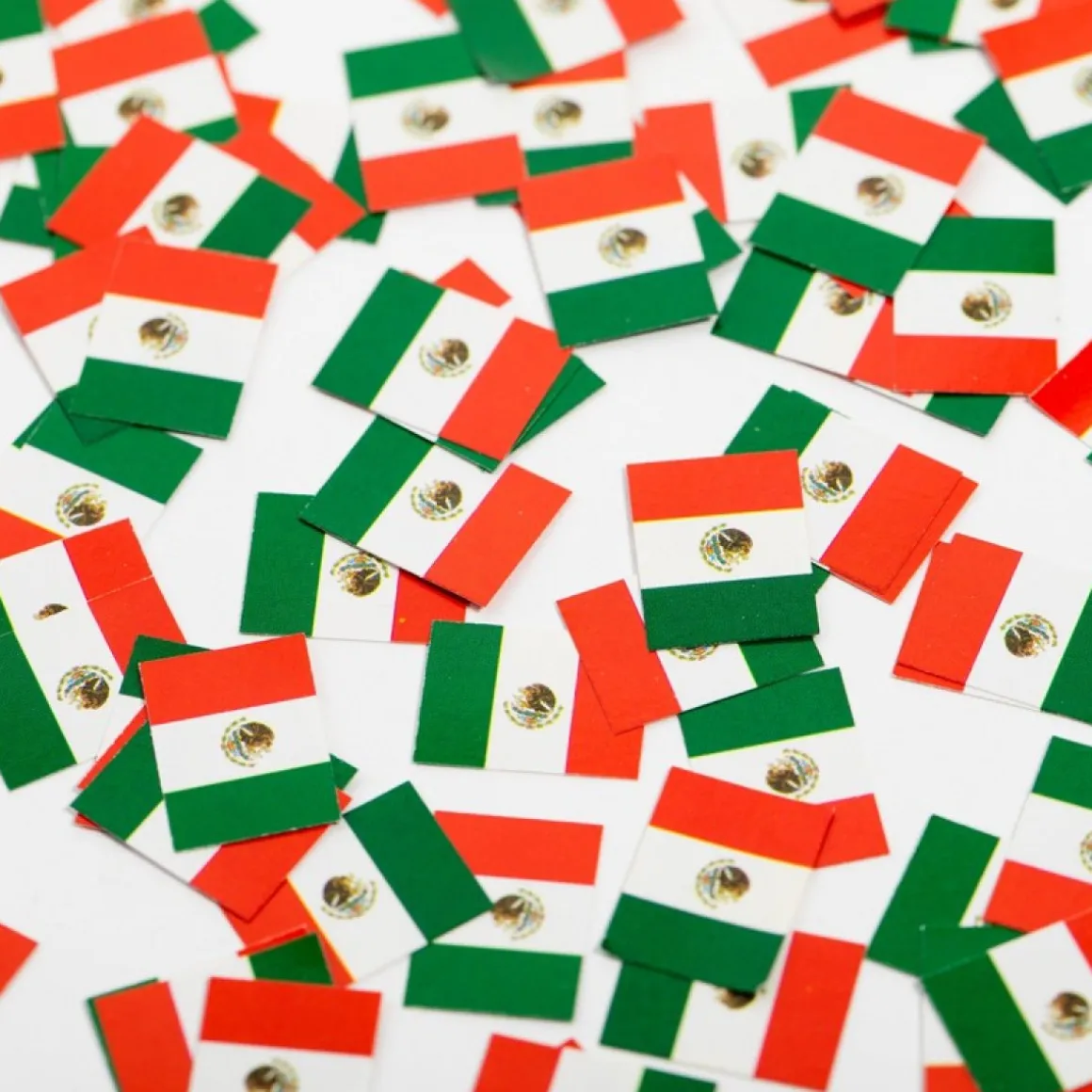 Mexico Flag Konfetti