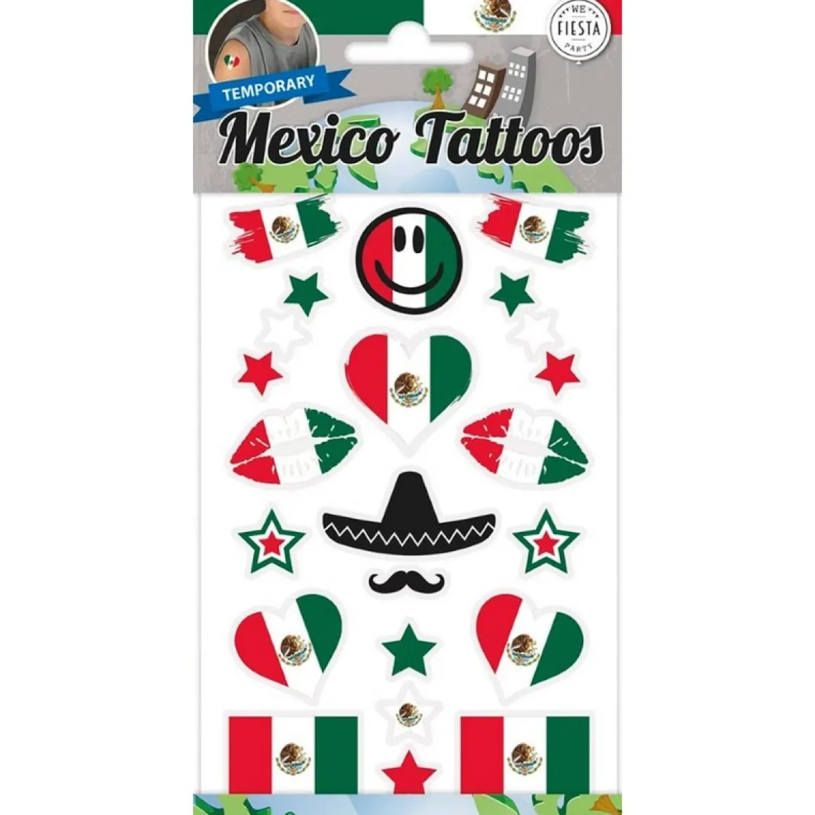 Mexico Falske Tatoveringer
