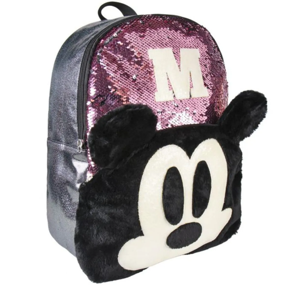 Mickey Mouse® Glitter Skoletaske