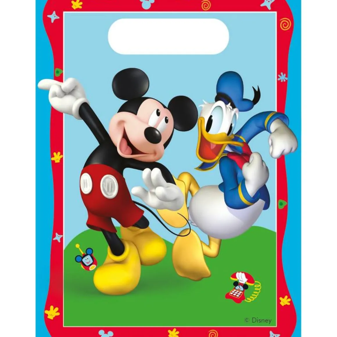 Mickey Mouse® Slikposer Blå/Rød