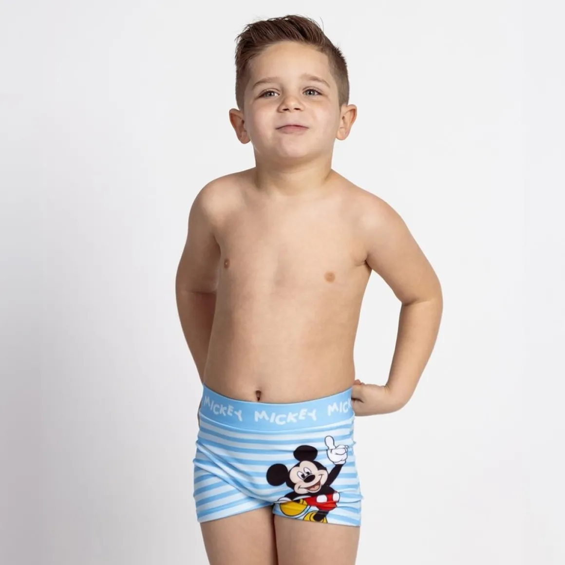 Mickey Mouse® Stribede Badebukser