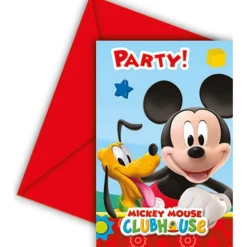 Mickeys Klubhus® Invitationer