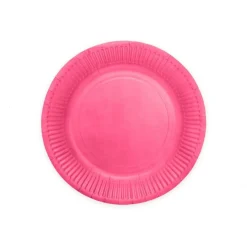Middagstallerkener Hot Pink