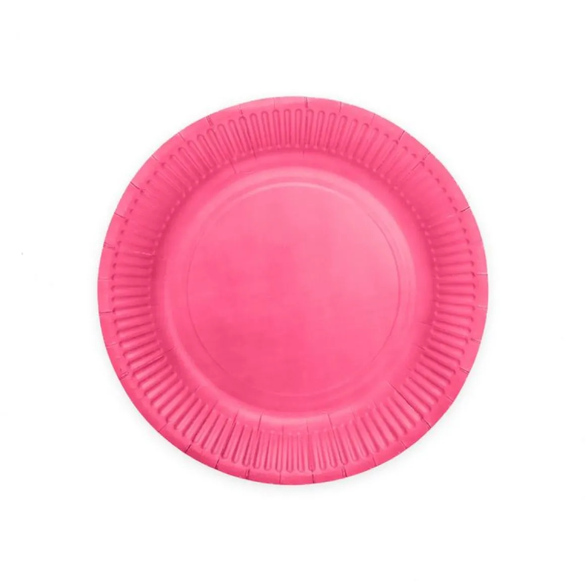 Middagstallerkener Hot Pink