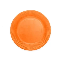 Middagstallerkener Orange