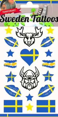Midlertidige Tatoveringer Sverige