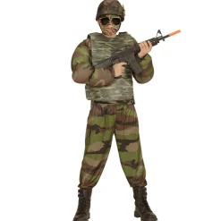 Militær Børnevest Camouflage