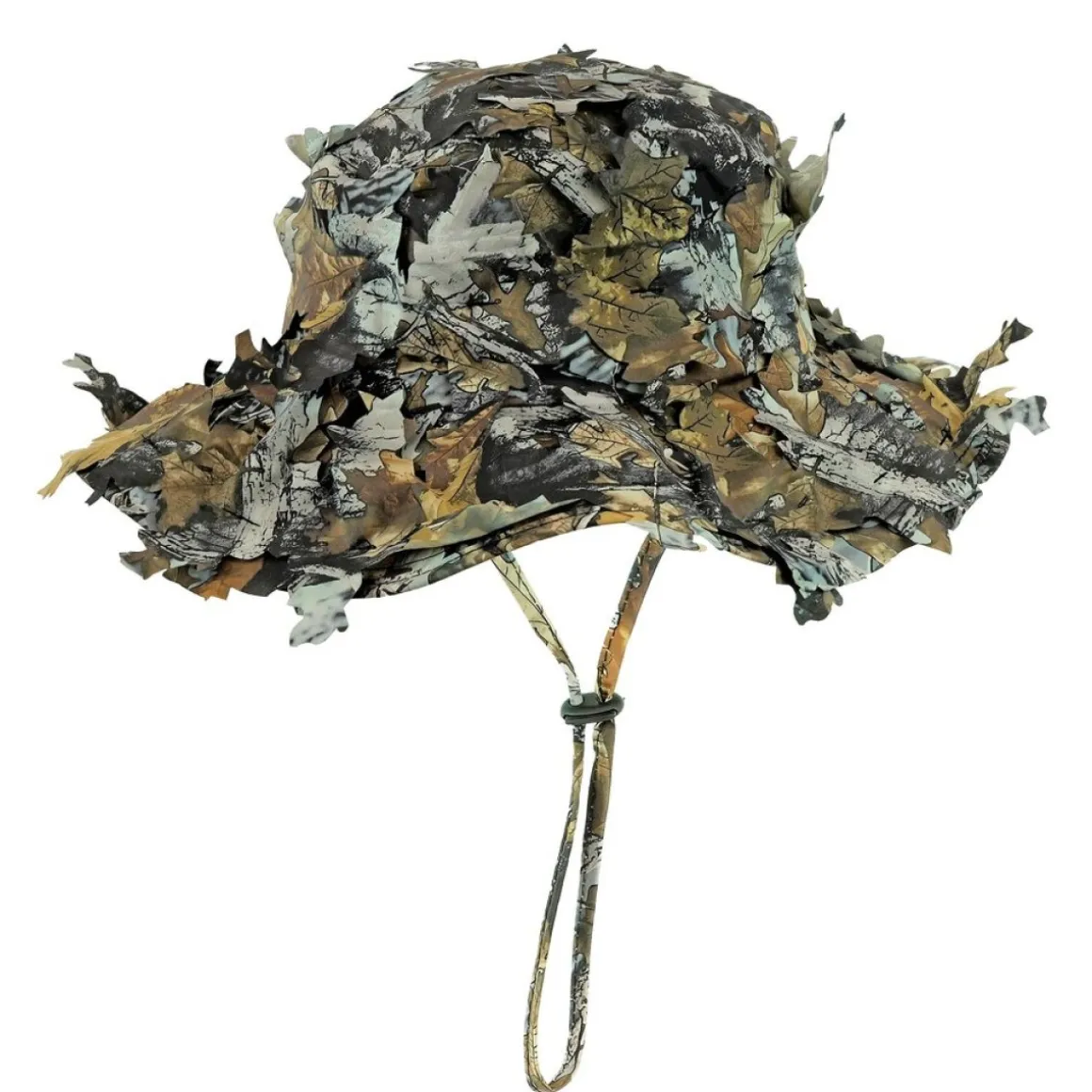 Militær Camouflage Hat Med Løv