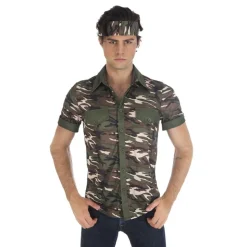 Militær Skjorte Camouflage