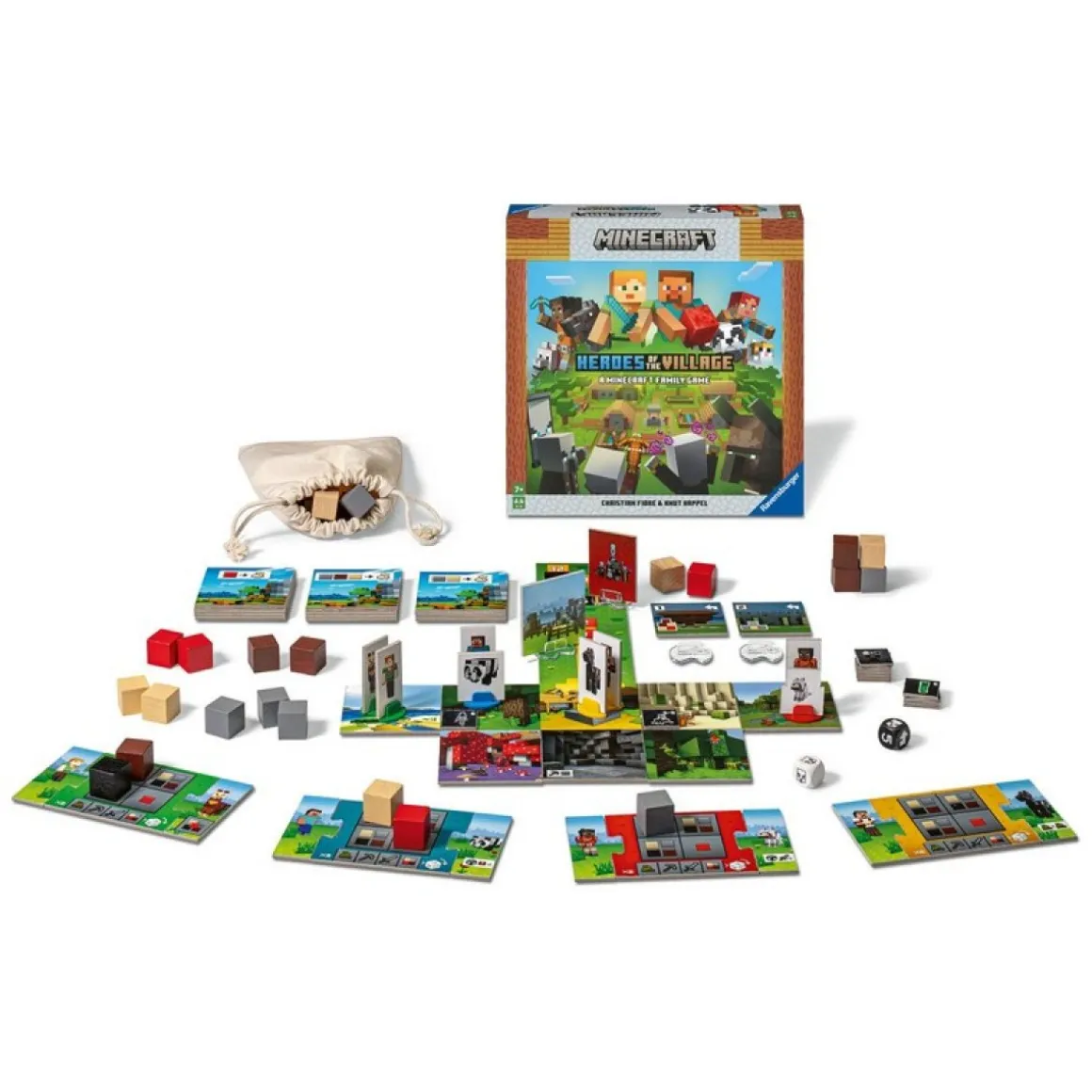 Minecraft® Heroes of the Village Brætspil