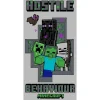 Minecraft® Håndklæde Grå