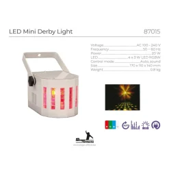 Mini Derby Effektlys RGBW