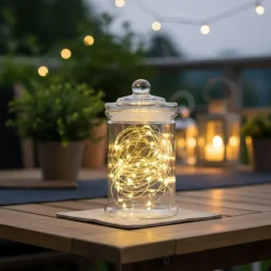 Mini LED Lyskæde Varmhvid