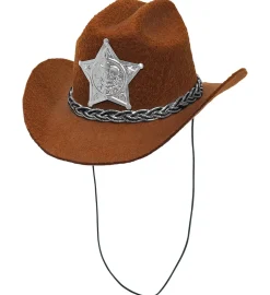 Mini Cowboyhat Brun