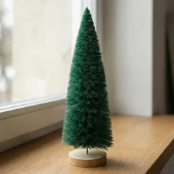 Mini Juletræ På Træfod Grøn