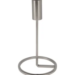 Minimalistisk Lysestage Sølv