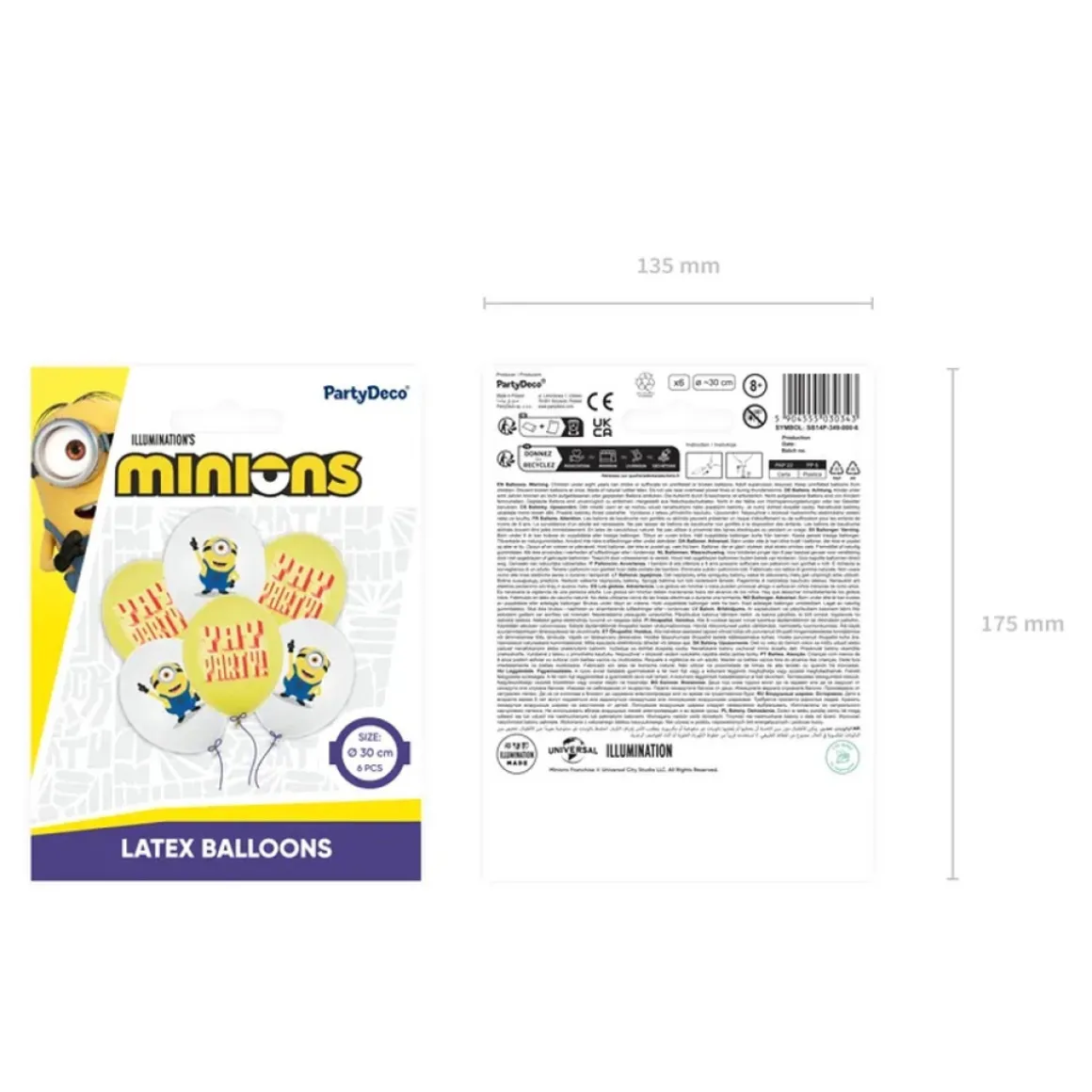 Minions® Latexballoner