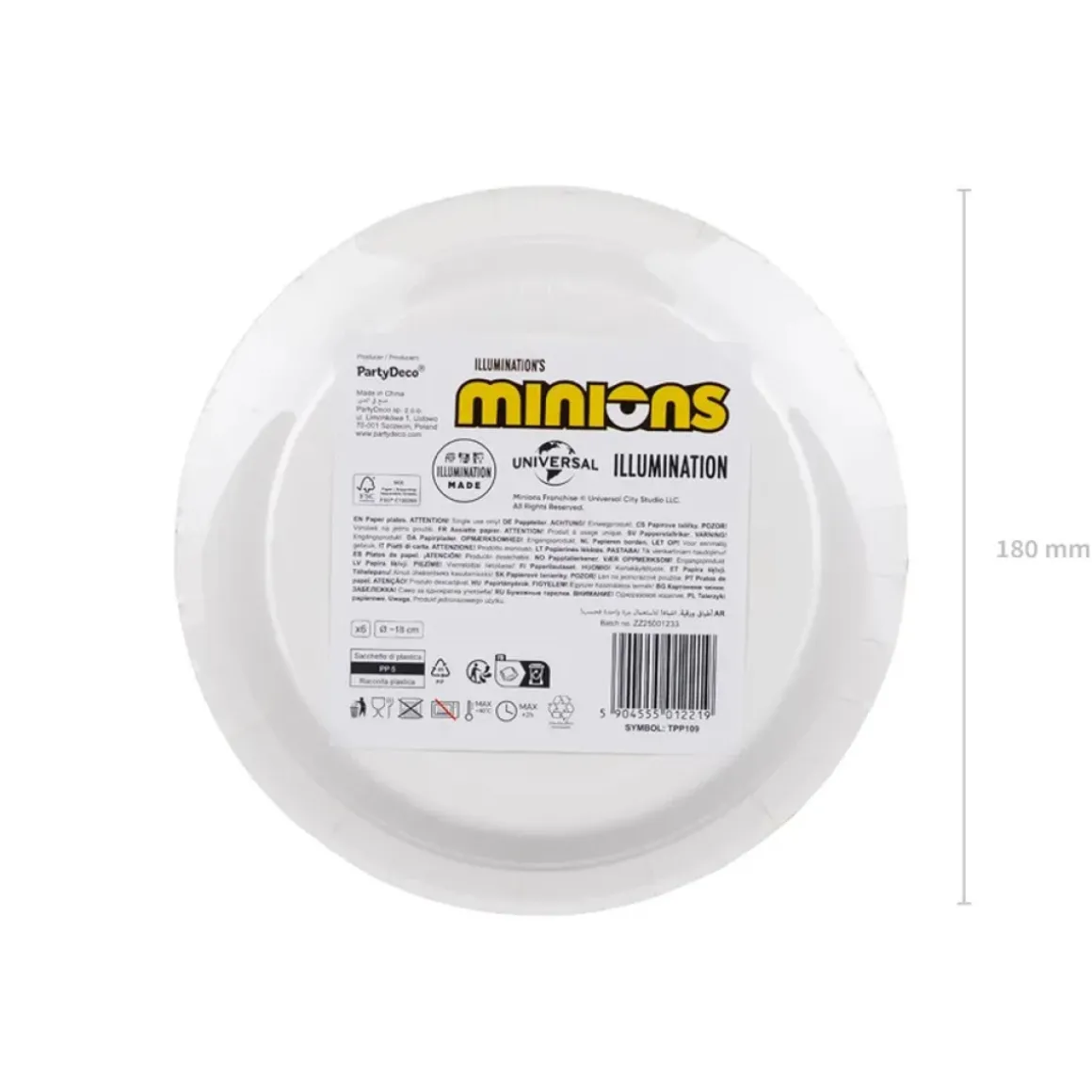 Minions® Paptallerkener