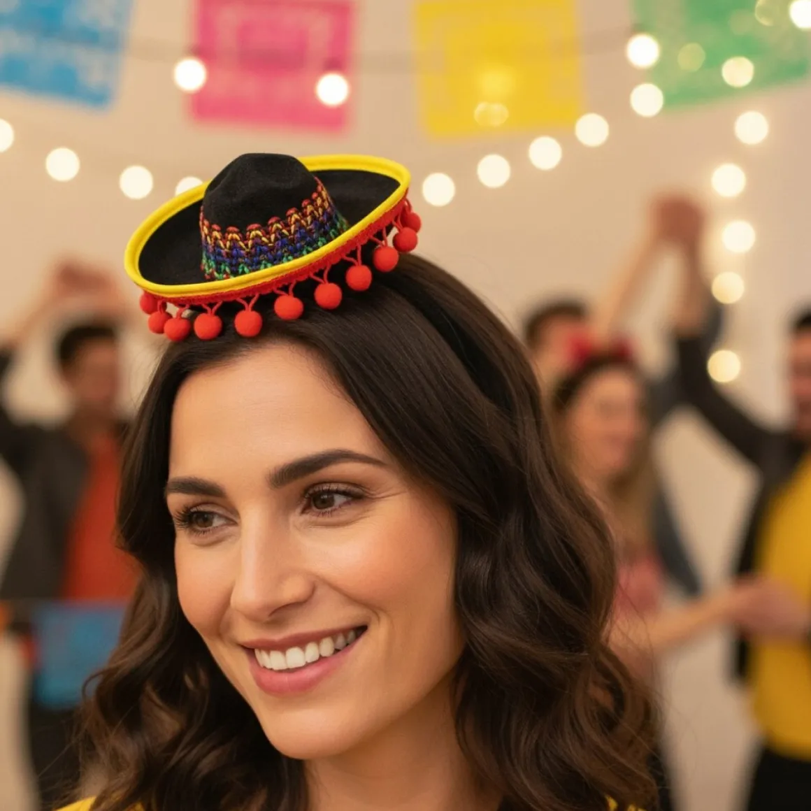 Mini Sombrero Hårbøjle