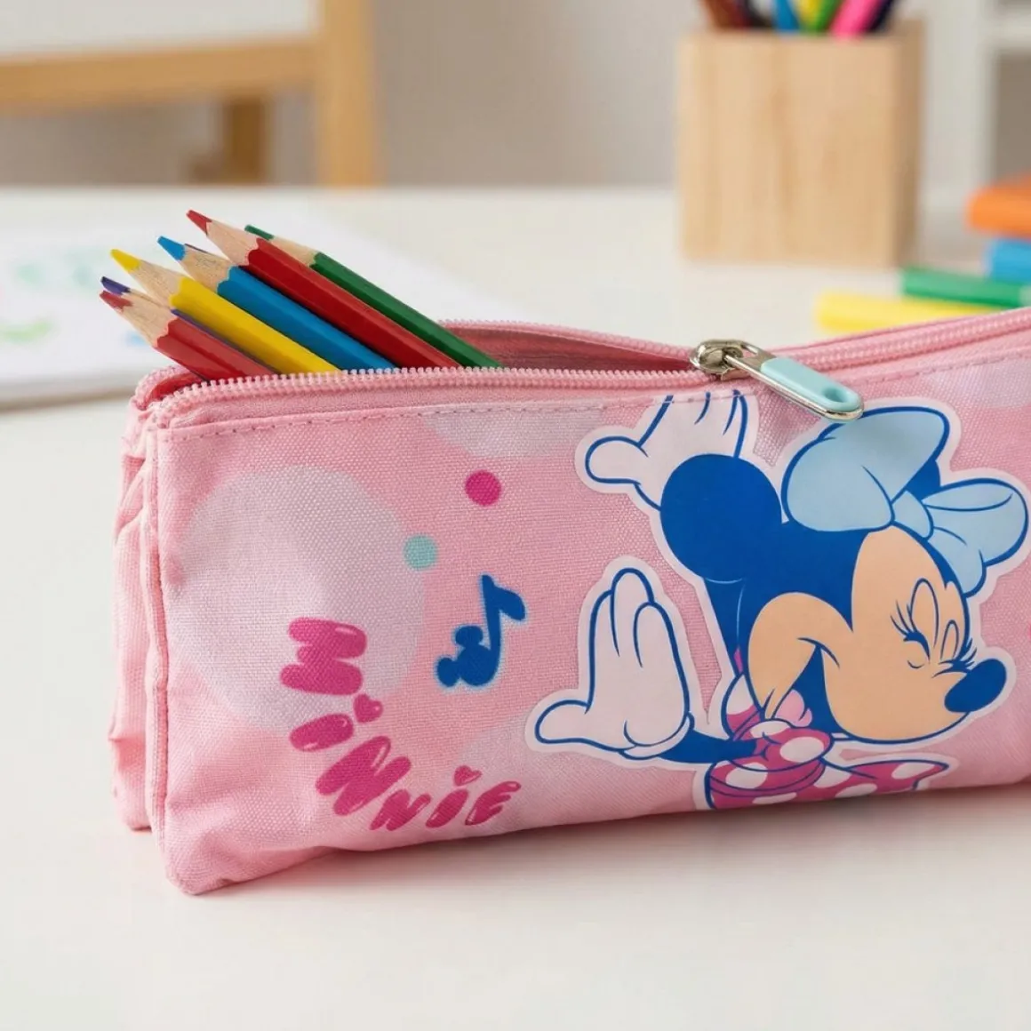 Minnie Mouse® Penalhus Lyserød