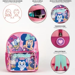 Minnie Mouse® Daisy & Figaro Rygsæk Lyserød