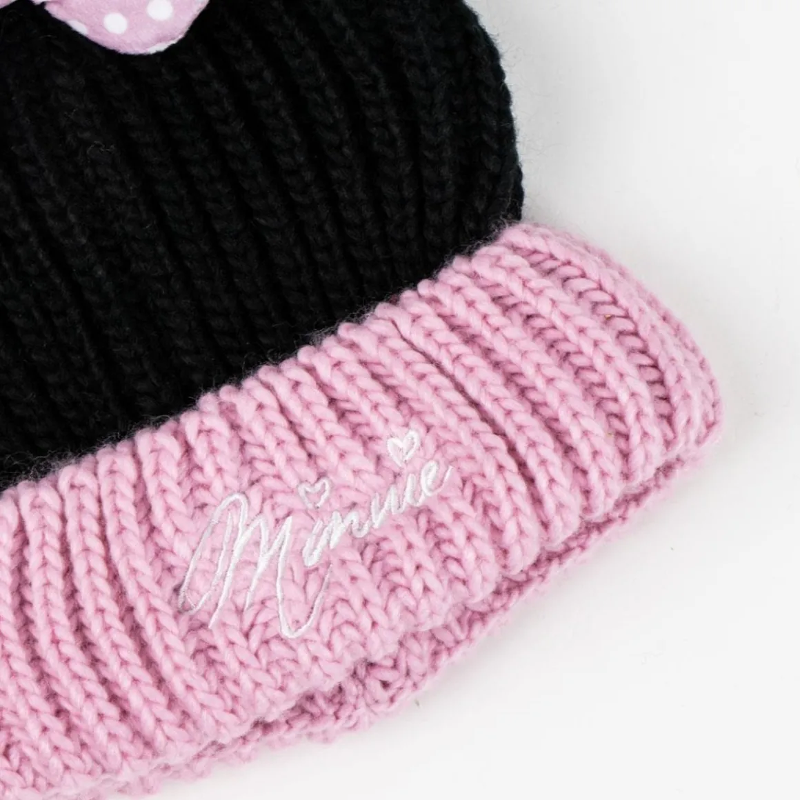 Minnie Mouse® Hue, Handsker & Halstørklæde Lyserød