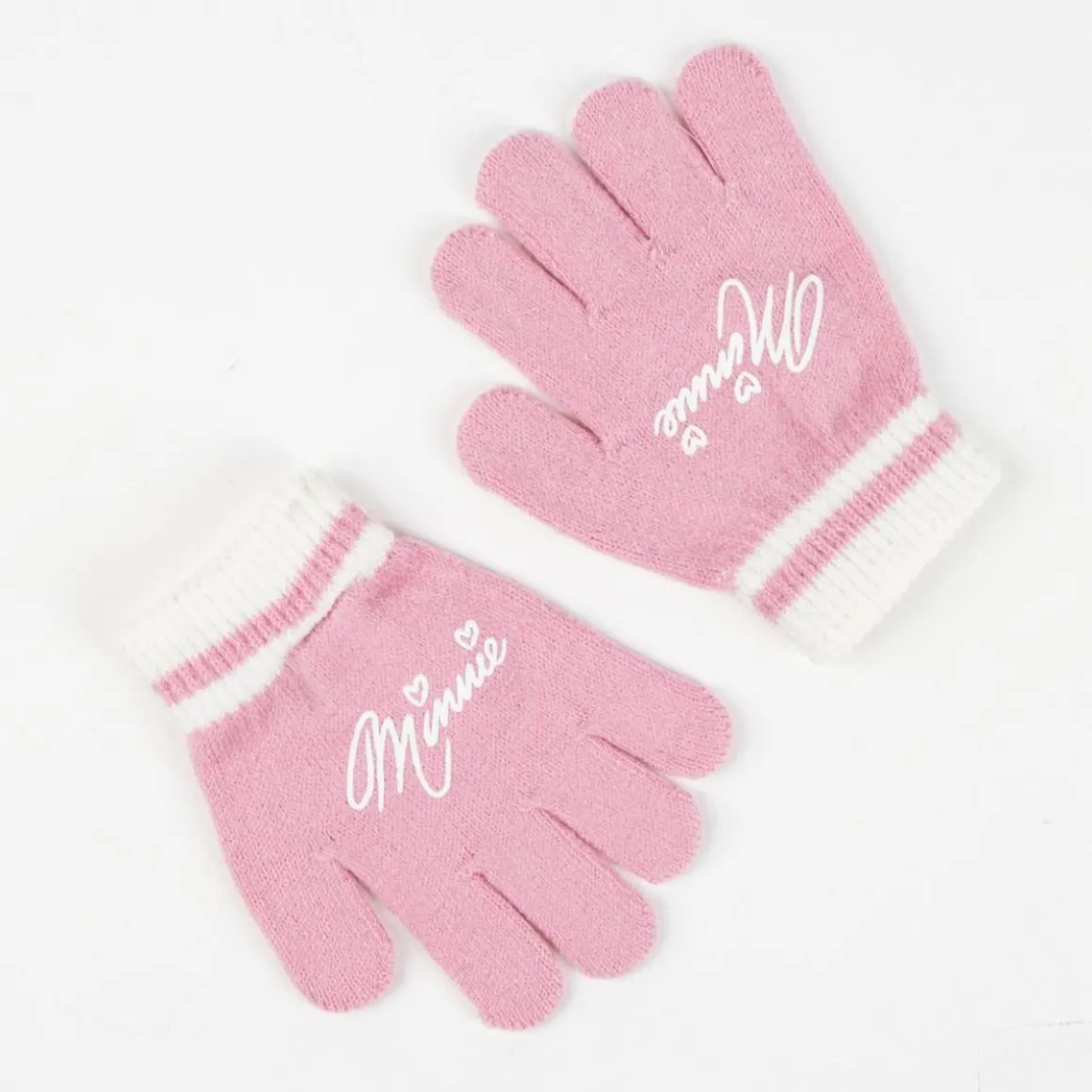 Minnie Mouse® Hue, Handsker & Halstørklæde Lyserød