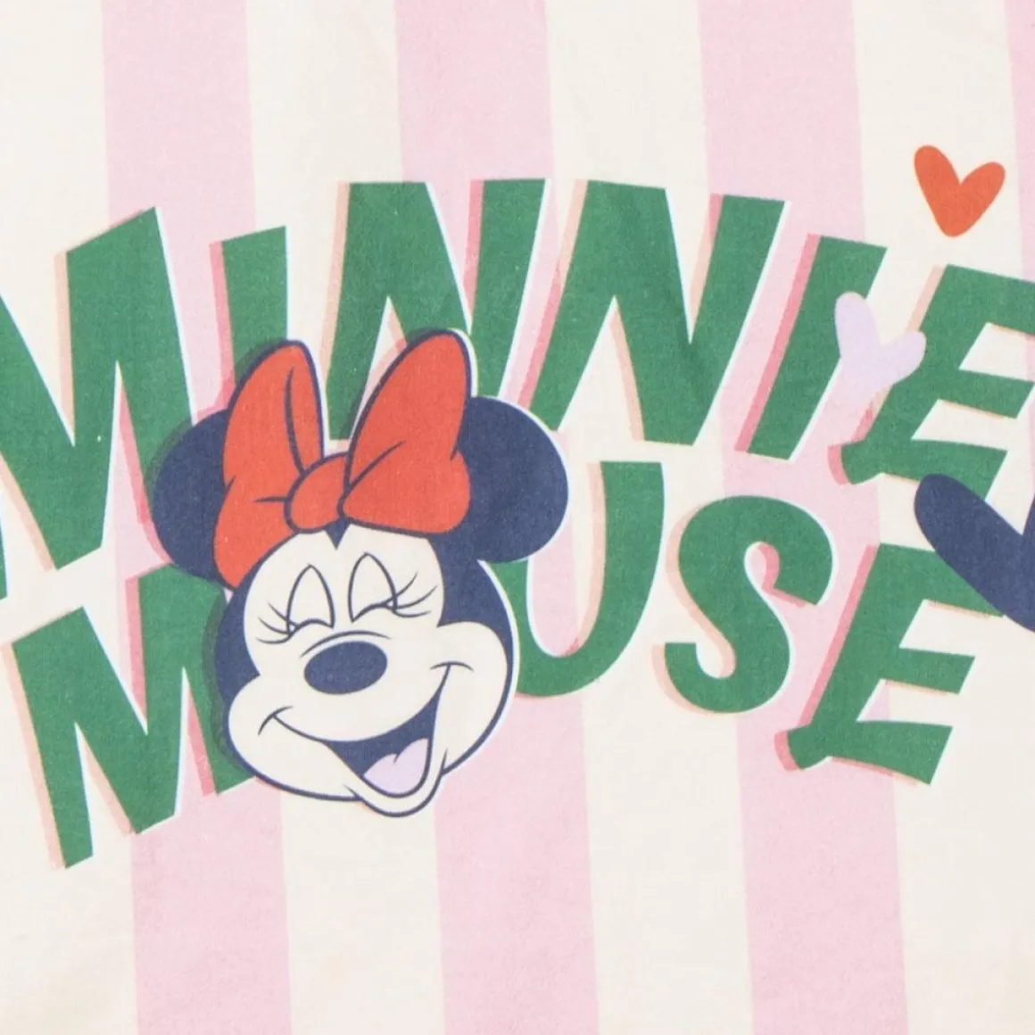 Minnie Mouse® Stribet Shoppingtaske