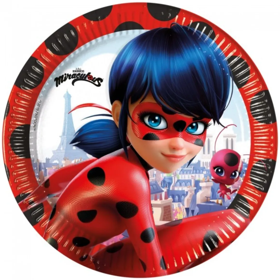 Miraculous Ladybug® Paptallerkener