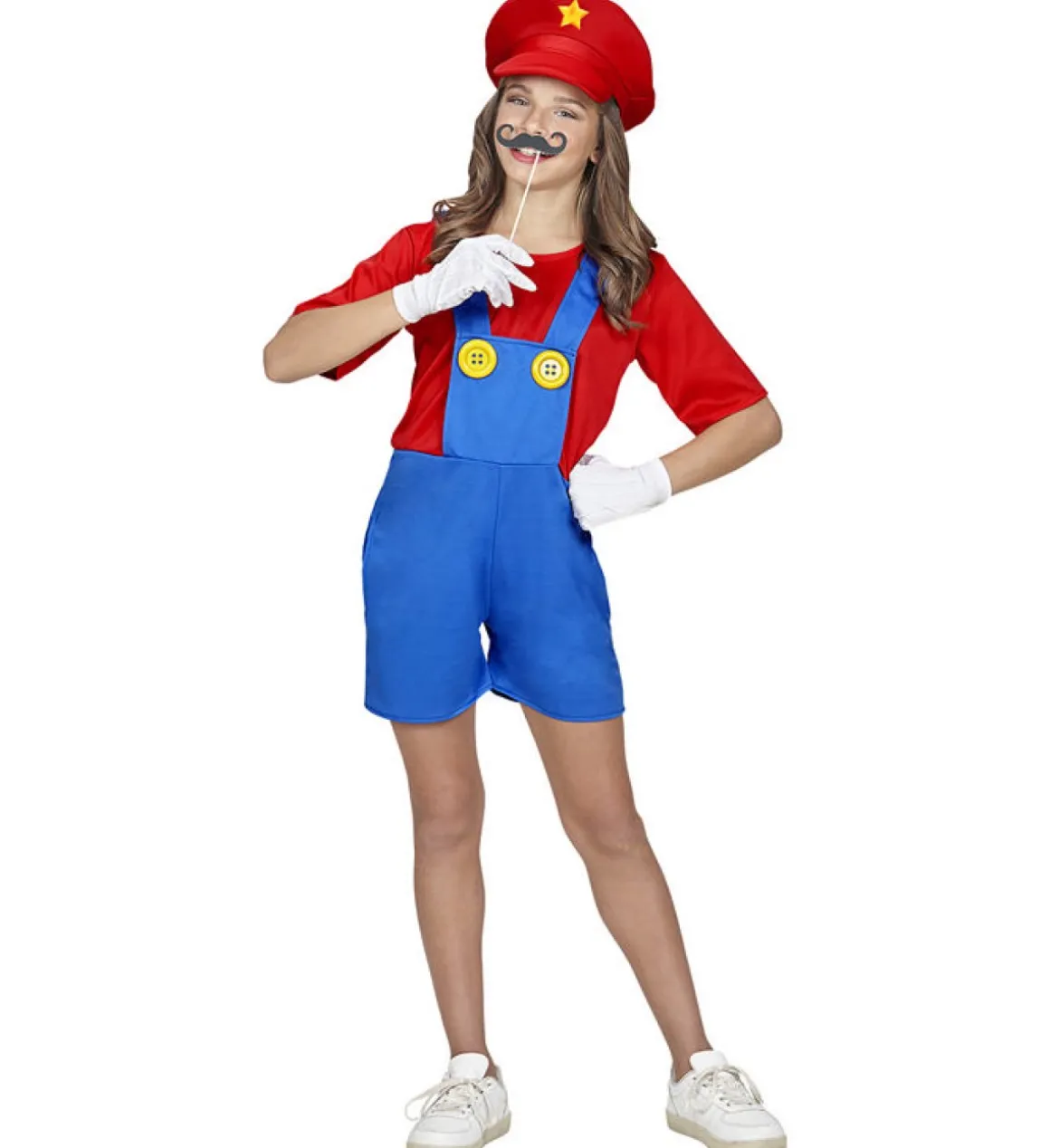 Miss Mario Blikkenslager Børnekostume