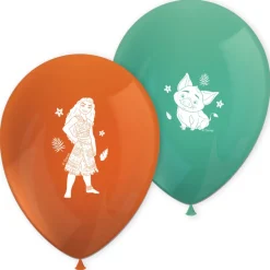 Moana® Latexballoner Orange/Turkis