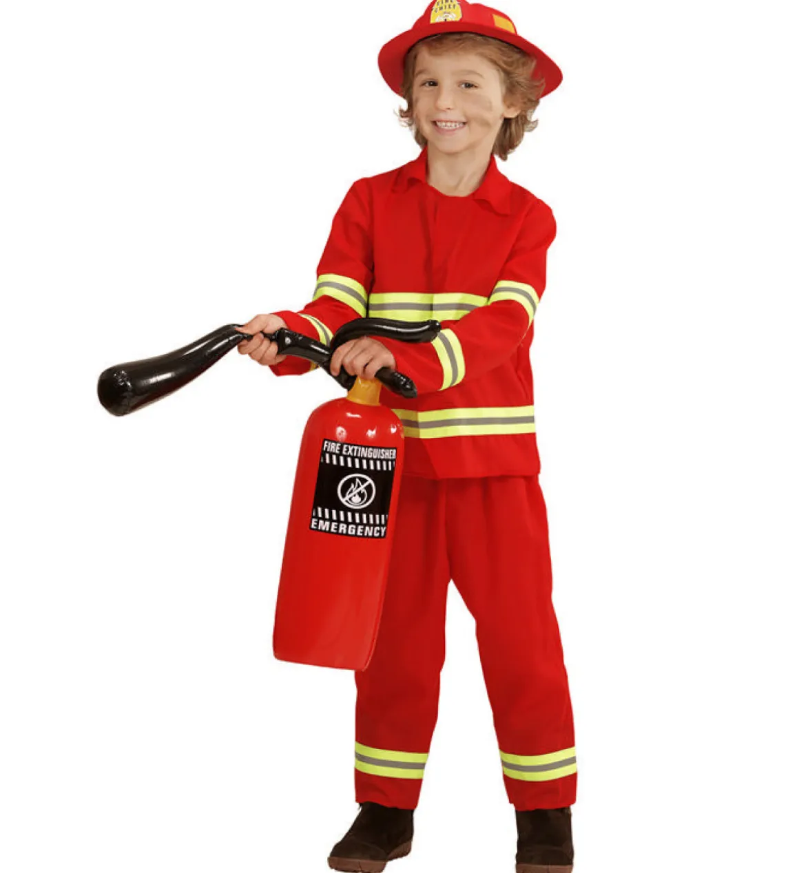 Modig Brandmand Børnekostume