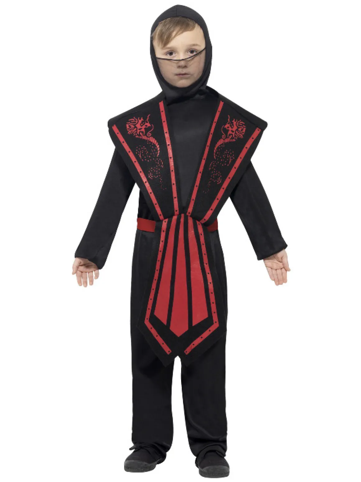 Modig Ninja Børnekostume