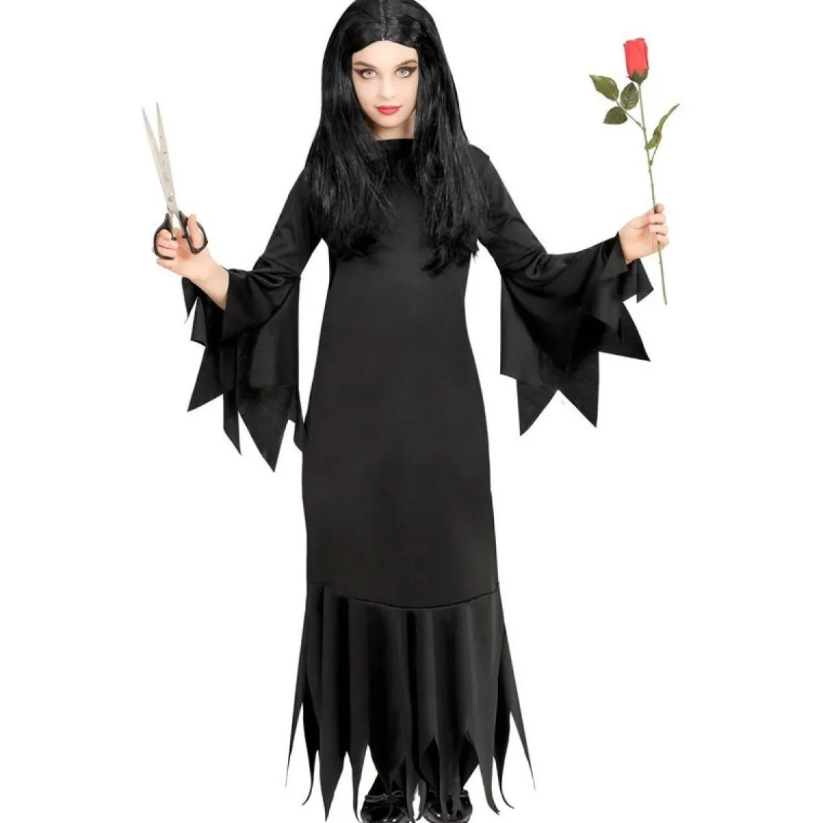Mortisia Kjole Børnekostume