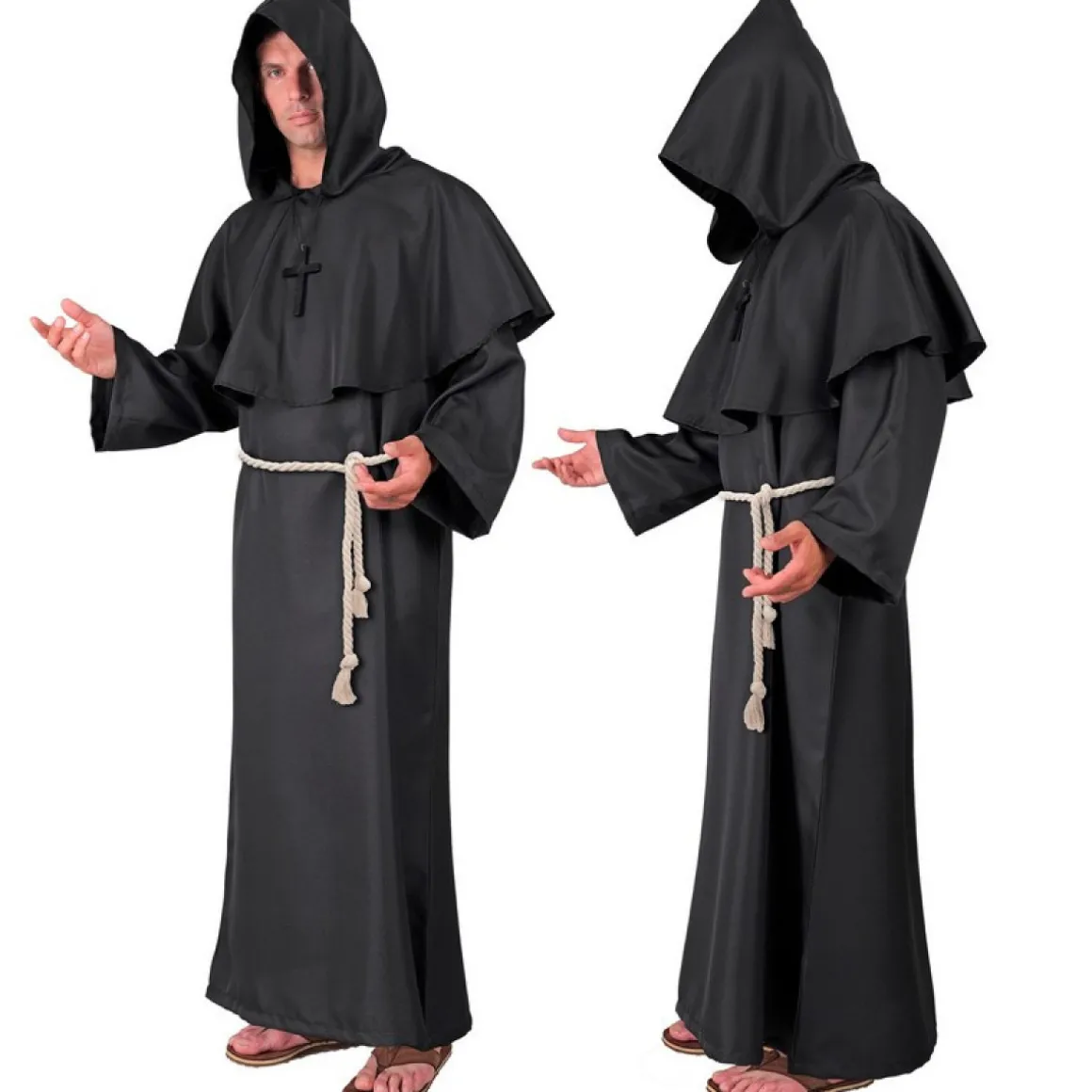 Mørk Munk Kostume