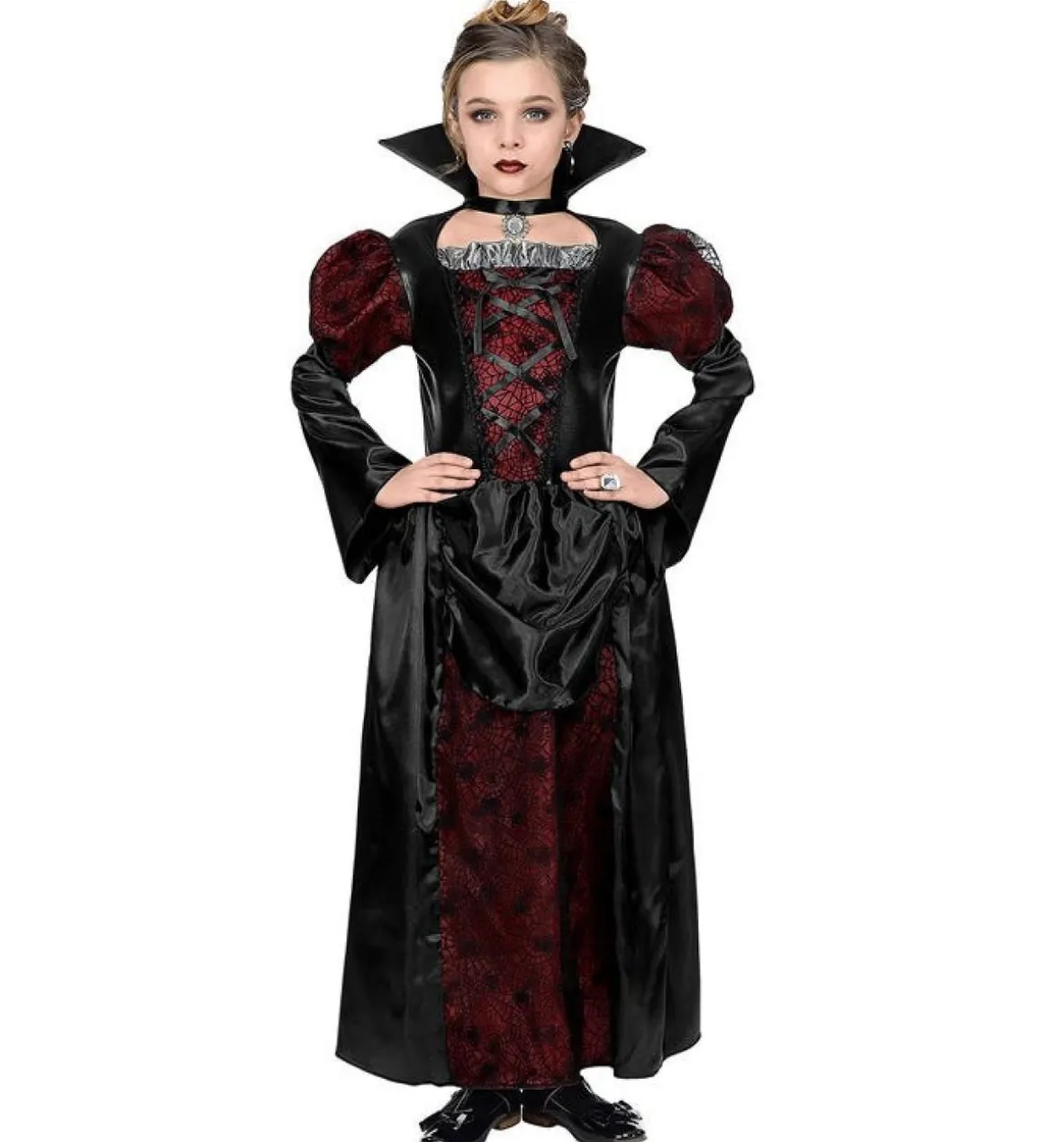 Mørk Vampyrinde Børnekostume