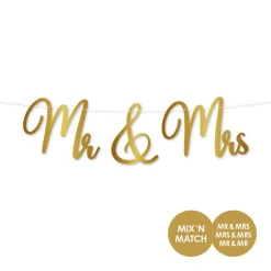 Mr & Mrs Guirlande Guld