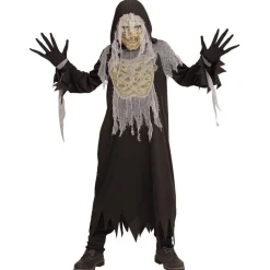 Mumie Børnekostume Sort/Grå
